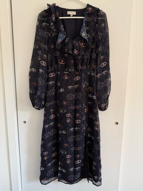 Never Fully Dressed | Dresses | Blue Poppy Aria Dress | Poshmark